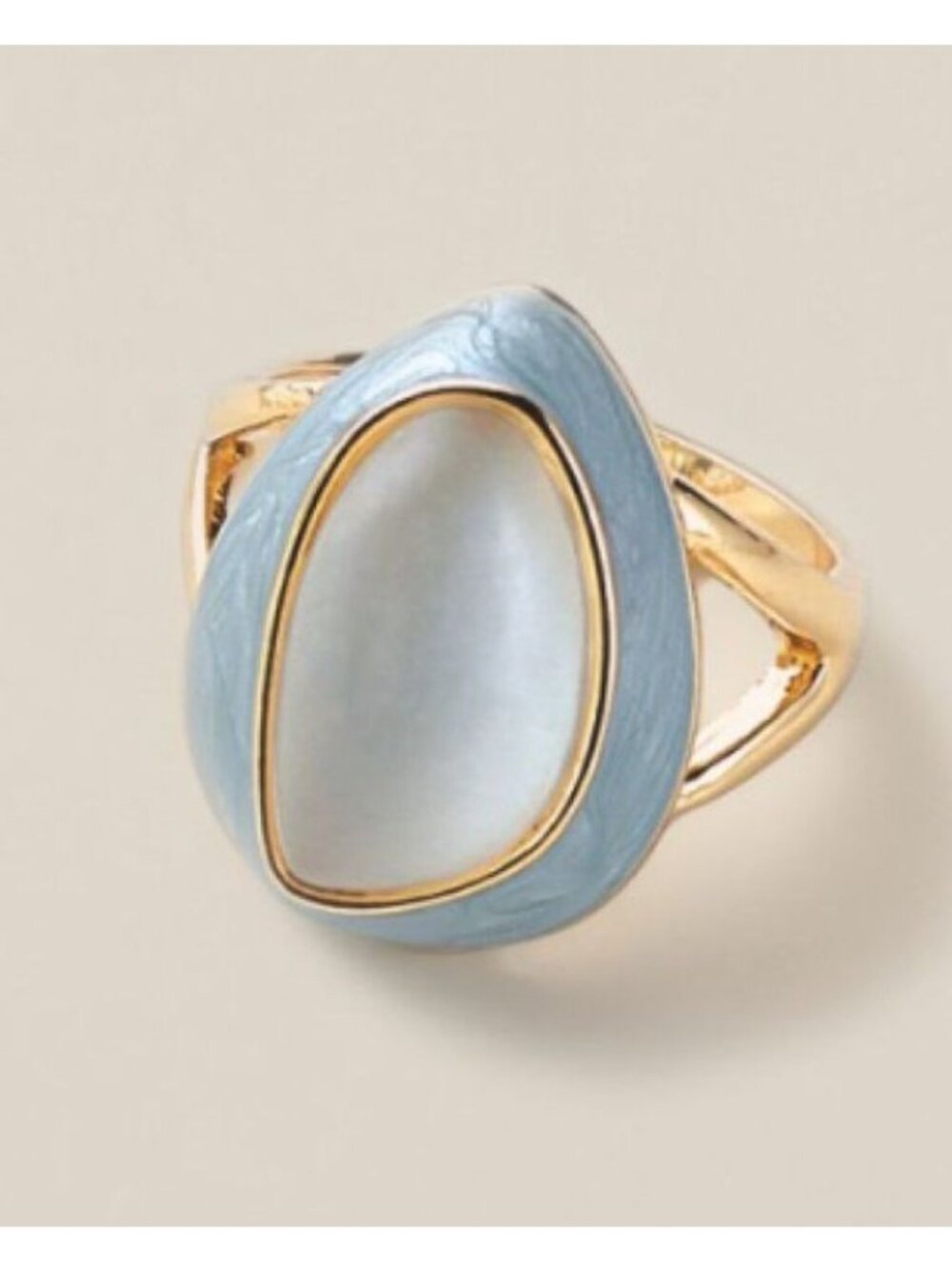 Avon Studio 1886 Whispering Sky Statement Ring-Size 10-New In Box